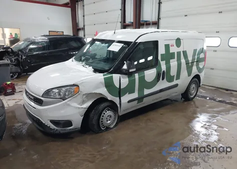 2022 Ram Promaster City Cargo Van z USA, uszkodzony, nr VIN ZFBHRFAB9N6Y52494